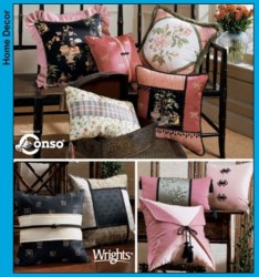 5236 ZEN INSPIRED SHAPED EMBELLISHED DECOR PILLOWS PATTERN